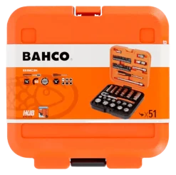 Bahco Hylsnyckelsats 3/8,51 delar