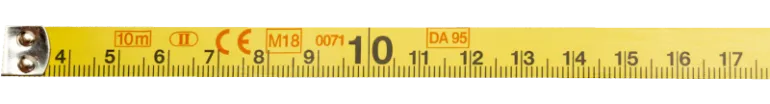 Bahco Måttband 10 Meter •stålband • hake