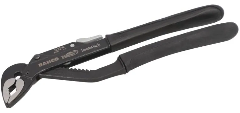Bahco 8224 Polygrip, Svart Sweden Rock