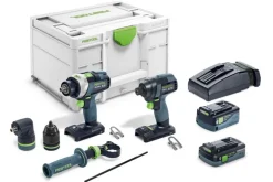 Festool Skruvdragarpaket TID 18 5,0/4,0-Set TPC 18/4