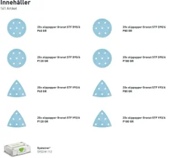 Festool Slippapper-systainer D90/V93 GR SYS
