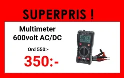 Futech Multimeter 600V AC/DC MM3500