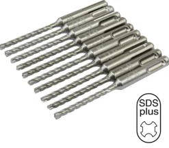 Hammarborr 4-skär 10-Pack