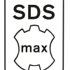 Kakelmejsel vinklad SDS-MAX 50x380mm