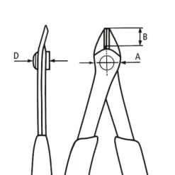 Knipex Elektroniktång 140