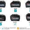 Makita BN001GZ Spikpistol 40V