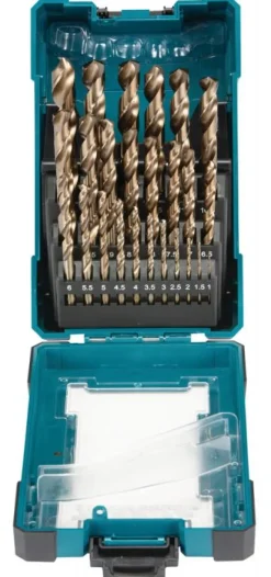 Makita Borrsats HSS-Co 1-13mm, 25-delar