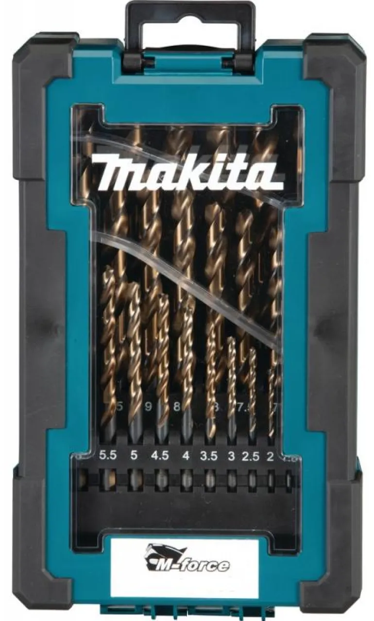 Makita Borrsats M-force 1-10mm, 19-delar