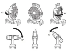 Makita CF001GZ Fläkt XGT 40V