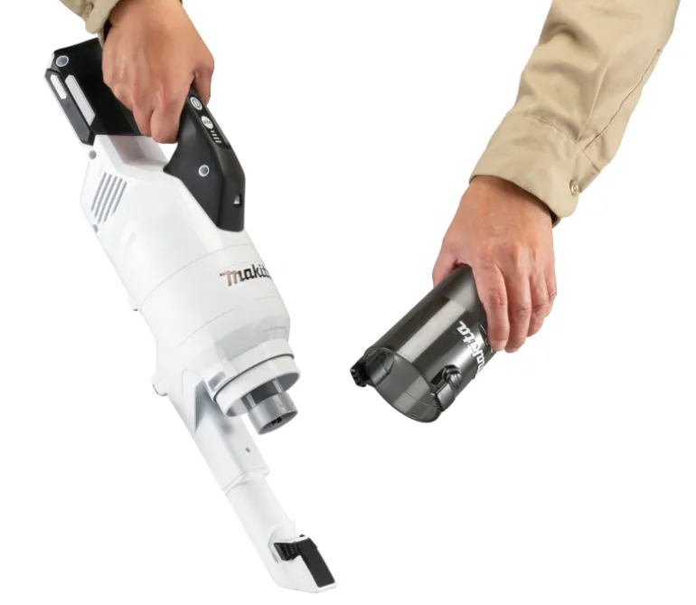 Makita DCL286FRTB Dammsugare cyklon svart 18V komplett