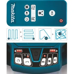 Makita DRC200Z Robotdammsugare 2x18V