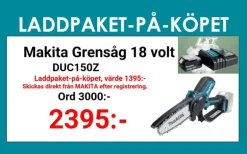 Makita DUC150Z Grensåg 18V (15cm)