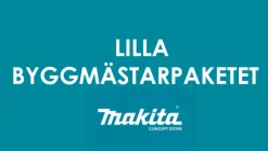 Makita lilla byggmästarpaketet (15 st maskiner+radio+väskor).