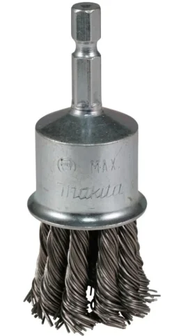 Makita Ändborste 24mm • virad • rostfritt