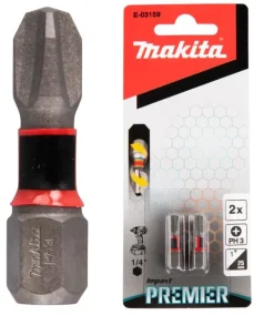 Makita Premier Bits PH3 • 25mm • 2st