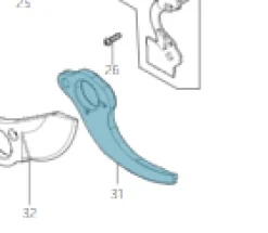 Makita Reservdel 1913P3-6 till DUP180Z