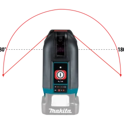 Makita SK105DZ Krysslaser 12V (röd)