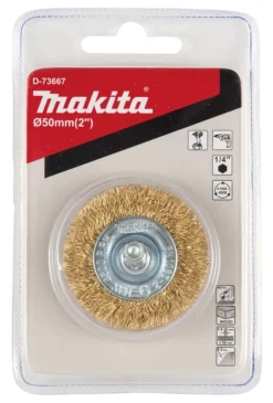 Makita Skivborste 50mm • mässing