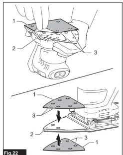 Makita Slipplatta 93 kardborre