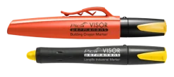 Pica visor Märkkrita gul