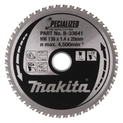 Sågklinga Metall 136x20x1,4 50T Specialized