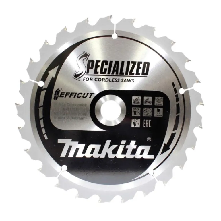 Sågklinga Trä 190x20x1,85 25T Efficut