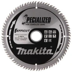 Sågklinga Trä 216x30x2,0 80T Efficut