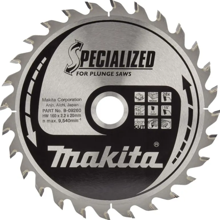 Sågklinga Trä 160x20x2,2 28T Specialized