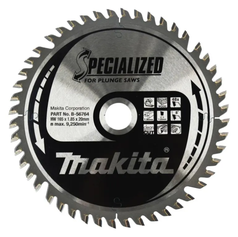 Sågklinga Trä 165x20x1,85 48T Specialized