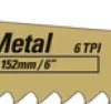Tigersågblad Trä med spik 152mm 6TPI