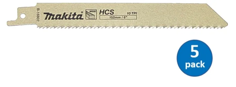 Tigersågblad Trä 152mm 10TPI