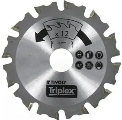 Tivoly Form-, fräs- och kapskiva 125mm