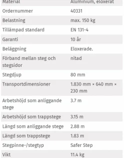 Zarges Trappstege Multimaster 5